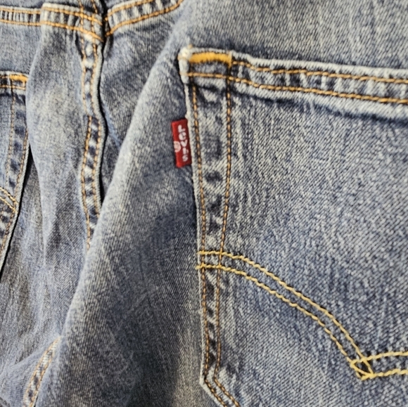 Levi's 505 Regular Fit Men's Jeans Size 36 L34 - Picture 5 of 10